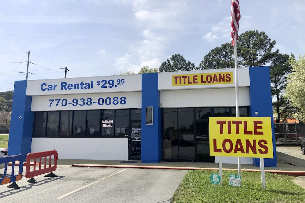 title loans norcross ga storefront